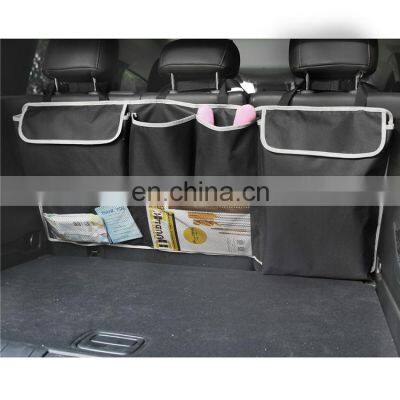 Customized Car Trunk Front Seat Organizer Hanging Storage Bag With Laptop & Tablet Storage photo-3