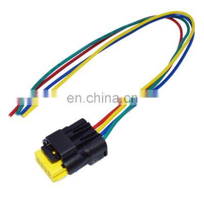 Free Shipping!4Pin Fuel Pump Cable Wire Harness Plug For CITROEN PEUGEOT RENAULT MEGANE LAGUNA