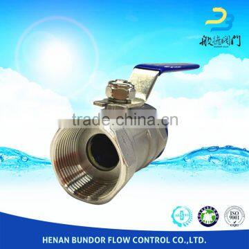 1pc High Pressure Chemical Industry Thread 2 Inch Stainless Steel Ball Valve photo-3