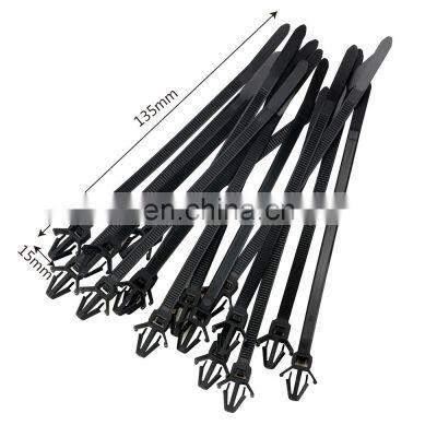 Car Wire Harness Fastener Cable Clamp Clips Cable Ties For Car Corrugated Pipe Car-styling