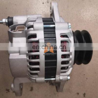 Excavator HD512 electric parts Alternator Generator for diesel engine parts 4D34 alternator 24V 40A