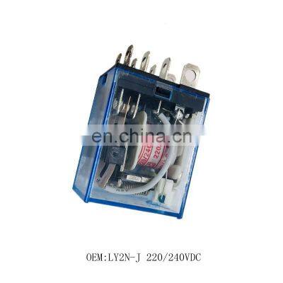 LY2N-J relay for electric parts LY2N-J 220/240VAC 8 plug relay