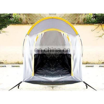 Outdoor Off-road Rooftop Tent Camping Waterproof Portable Outdoor Privacy Carriage Car Tent Hard Shell Aluminum with Roof Rack