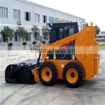 China Bucket Loader With 27x8.5-15 Skid Steer Tires