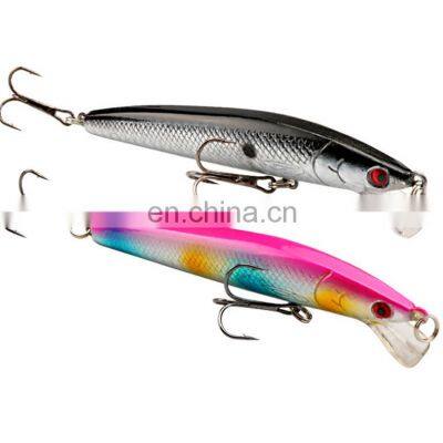 New 10cm/7.8g Top Water Hard Artificial Bait Minnow Fishing Lure photo-2