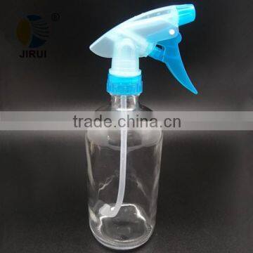 trigger sprayer clear glass bottle 16oz