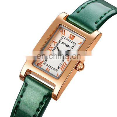 Skmei 1783 Women Watches Square Dial Custom Ladies Bracelet Watch Female Leather Strap Clock relojes de mujer