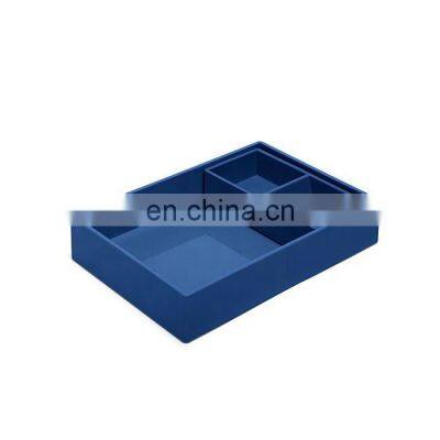 ABS Storage Custom Plastic Stacking Tray Office Desk Organizer photo-5