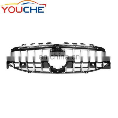 2019-2020 GT style front grille grill for Mercedes CLA class W118 silver & black