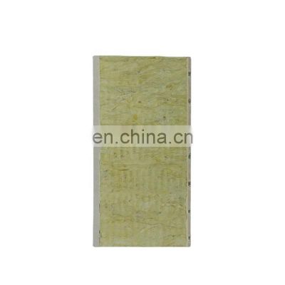 Decorative Factory Insulation Roof Insulated Rock Wool Sandwich Panel