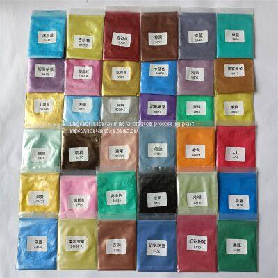 24 Color Pearlescent Mica Powder Pigment photo-4