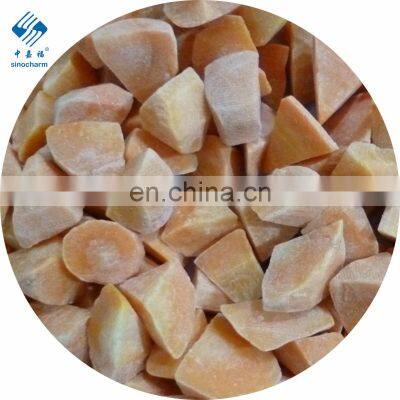 Crop Top Grade Crincle Cut Straight Cut IQF Frozen Carrot Slices for Sale photo-5