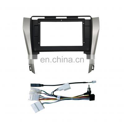 Car Player panel GPS Fascia Panel Plate Trim Kit Frame Panel Dash with Car Radio Fascia frame 2012-2014