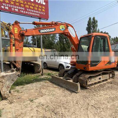 Second hand doosan mini excavator , crawler doosan excavator dh60 dh55 dh150 dh200 , Original doosan excavator