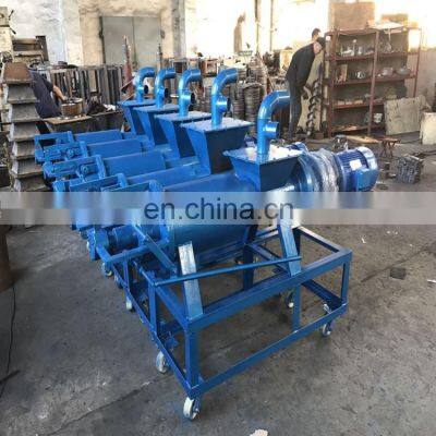 poultry cow dung dewatering machine solid cow manure dehydrator machine