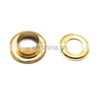 9mm Gold Grommet Metal Round Eyelets For Clothes photo-2