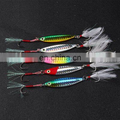 JOHNCO 15G 20G 30G Baits Water Fishing Tackle Jig Metal  Fishing Lure Lead Fish Lure