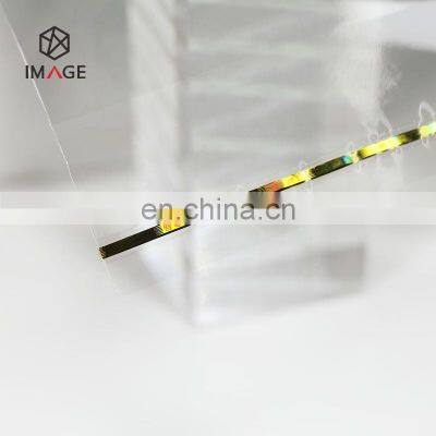 Hologram Security Gold Tear Tape, Tear Off Tape for Cigarette/Tobacco Packaging photo-5