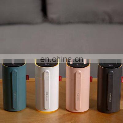 2022 800ml Wireless Air Humidifier Ultrasonic Cool Mist Rechargeable Atomizer Humidify Portable USB Mini Humidifier For Bedroom photo-2