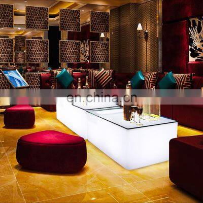 Waterproof Inflatable Luxury Nightclub Party Bar Lighting up Led Sectional Sofas Led Bar Furniture Cocktail Table photo-2