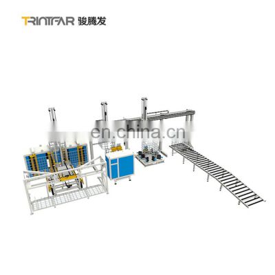 IBC Tubular Mesh Welding Machine With Automatic Feeder And Unloading System