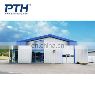 Low Cost Prefabricated Double-C Steel Structure Warehouse High Quality Durable Construction photo-2
