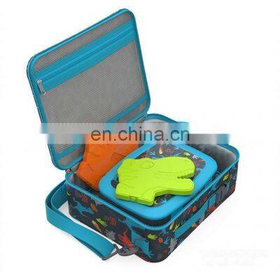 Top Rated Wholesale Rubber Portable Blue No Sweat Thin Cold Gel Bag Food Custom Reusable Ice Pack