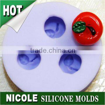 Nicole apple silicone cookie mold