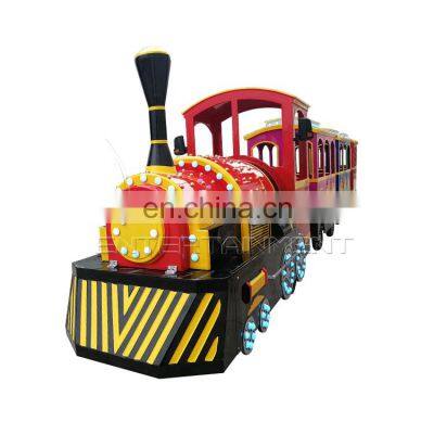 Amusement Electric Train Sets Family  Shopping Mall Electric Trackless Train For Sale