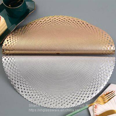 Wedding Accent Centerpiece Place Mats Cut Work Decorative Dinning Table Mats photo-4