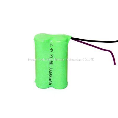 TROILY Ni-MH AA 2.4V 600mAh Rechargeable Battery Pack