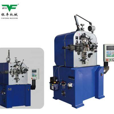 YinFeng CNC-8320-8330 Wire diameter 0.4- 3mm 3 axis coiling spring making machine