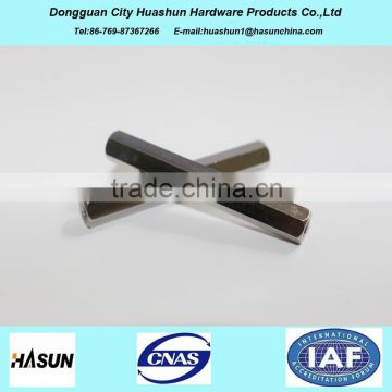 high quality stainless steel male threaded rod coupling