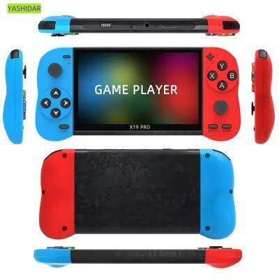 X19 Plus Wholesale Classic Retro Video Game Consoles 5.1 Inch Handheld Game Players Support Mp3/film Tv Output photo-3