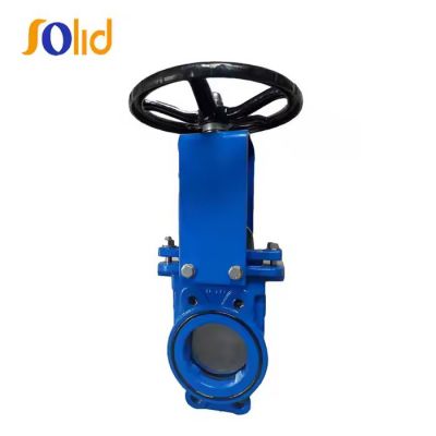 High Quality Ductile Iron Body PN16 DN50-DN1600 slurry knife sluice gate valve