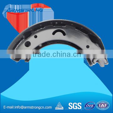 Proper hardness strength good fade resistance semi-metal brake shoes