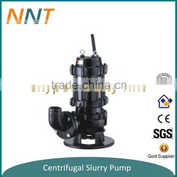 High head submersible dredge pump with cutter head