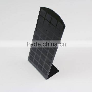 Black Acrylic Pierced Earring Holder, Earring Display Cards photo-5