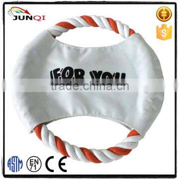 Hot Sale Wholesale Custom High Quality Pet Toys Rope Frisbee Dog Toy