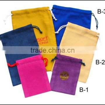 gyssien 2013 fashionable custom velvet gift pouch