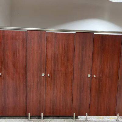 New Design Compact Laminate Toilet Partition Restrooms Toilet Cubicle