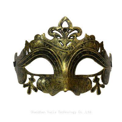 Greek Venetian Lace Masks - PVC Half Face for Halloween & Costume Party Supplies