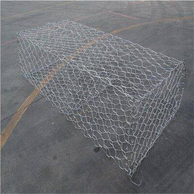 Galvanized PVC Coated Gabion Mesh 80mm Aperture 2.7mm Wire Diameter photo-3