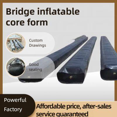 Rubber Airbag Inflatable Cylindrical Culvert/Concrete Airbag Rubber Inflatable Core Mold for Prefabricated Bridge