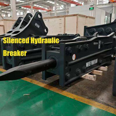 Mute-Type Hydraulic Breaker for Excavators the Diameter of the Drill Rod is 100 mm photo-3