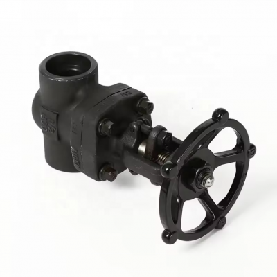 Factory Supply 800LB 1500LB A105N A105 316L Rising Stem Forged Steel Flange Threaded Gate Valve 2 Inch Gate Valve photo-3