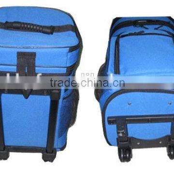 Factory manufacture insulated rolling cooler bag