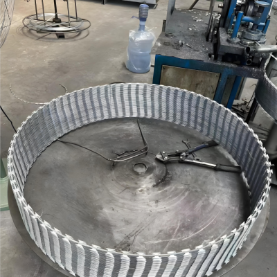 Stainless Steel Razor Barbed Wire/Concertina Blade Fencing Security Wire Roll Price for Farm Prison Safety Fence photo-3