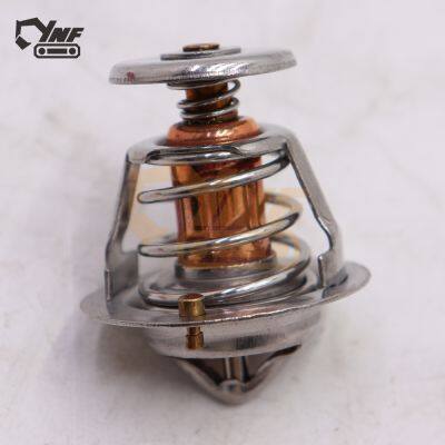 YNF Machinery Engine Parts Thermostatic Valve Excavator 4TNV88 4D88 Diesel Engine Thermostat