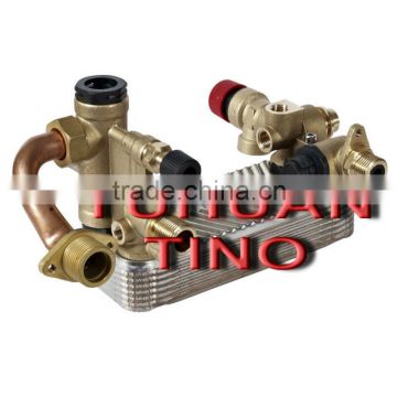 COMPACT Hydraulic Circuit For Boiler with heater exchanger